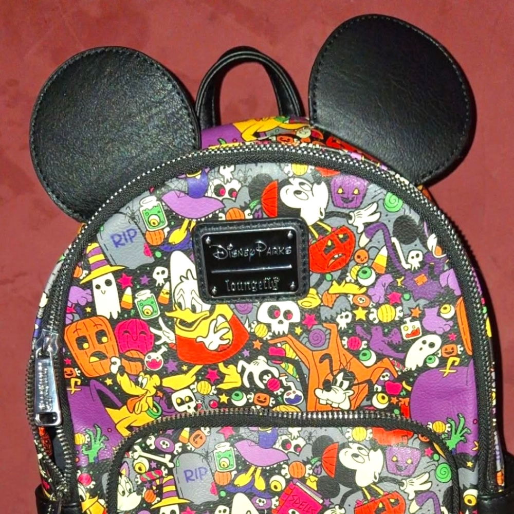 Disney Parks Loungefly Halloween Backpack